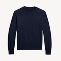 Baumwoll-Kaschmir-Pullover Rundhals